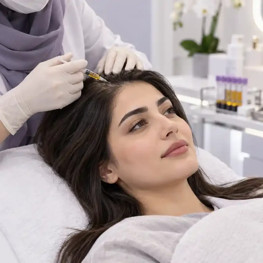 پی آر پی مو در قزوین